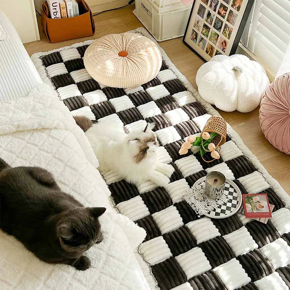 Anti-slip Washable Cushion Sofa Couch Cover Protector For Large Dogs & Cats