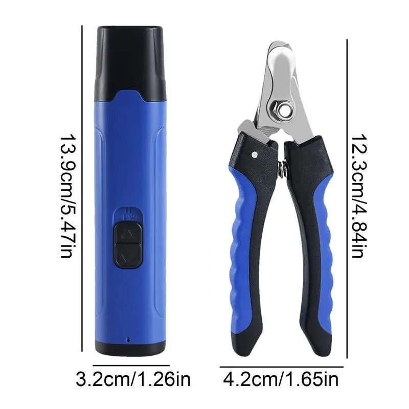 Professional Pet Nail Grinder Low Noise Dog Nail Clipper