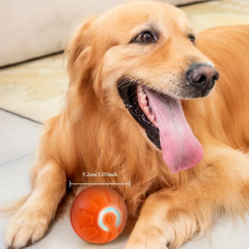 1-10PCS USB Automatic Moving Bounce Ball Suitable for Puppy Gift
