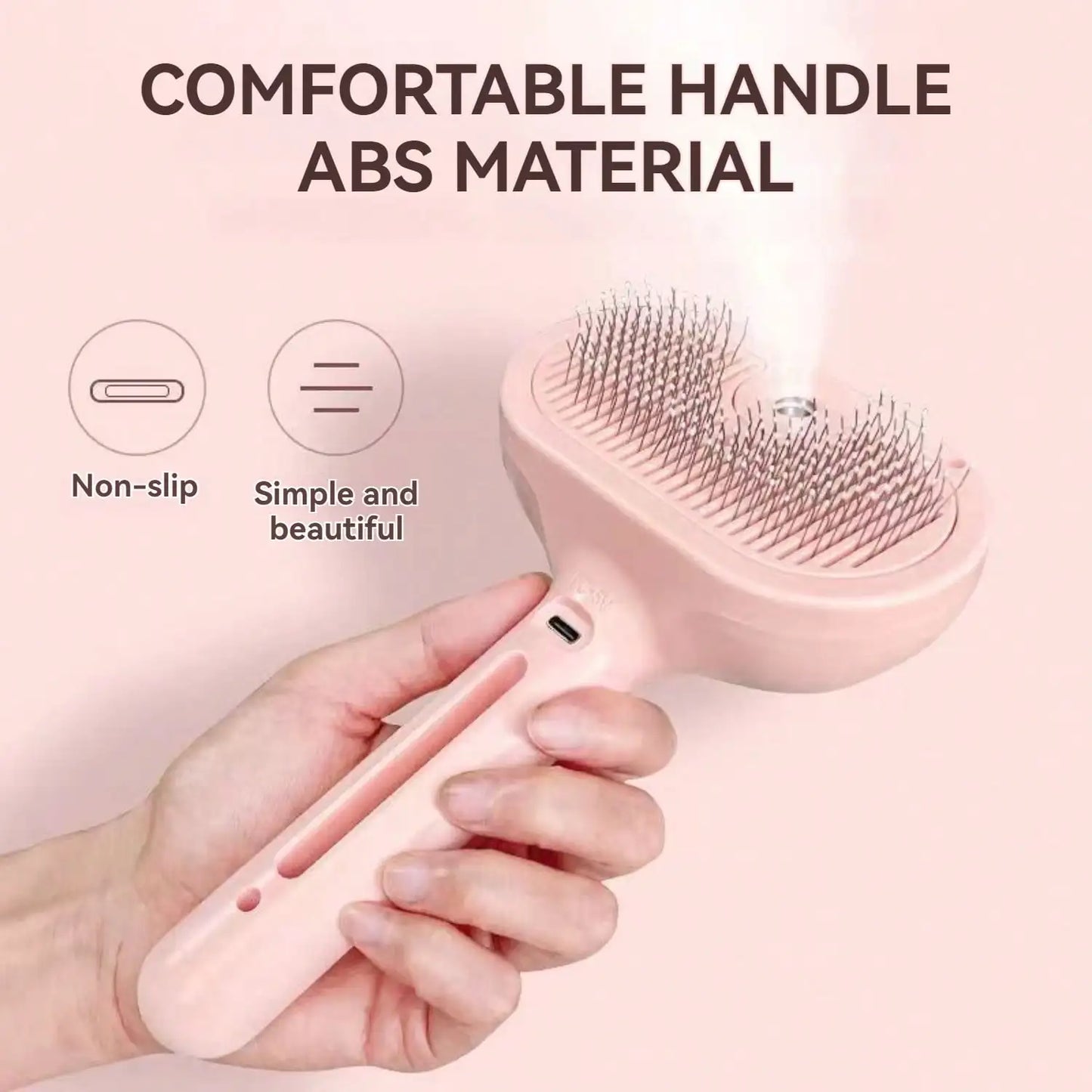 Cat Steam Brush Spray Cat Brush Water Brush for Pets