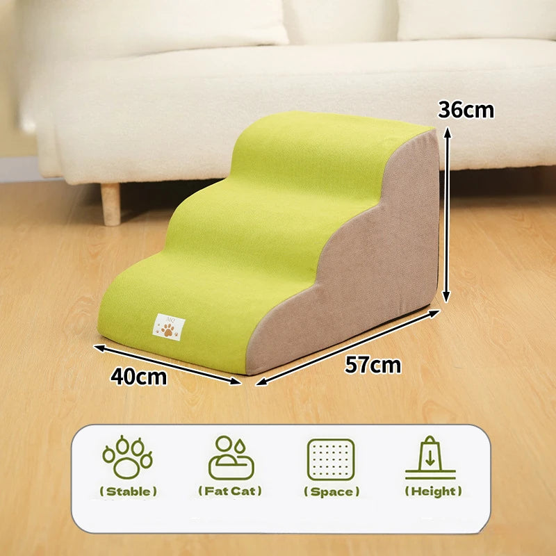 Dog/Cat Ramp Ladder Memory Foam Sponge (Removable and Washable )