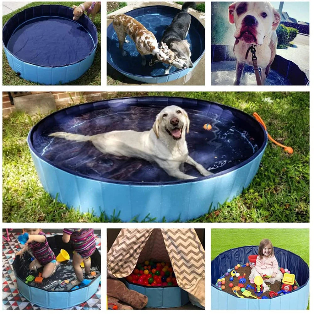 63x12 Dog Swimming Pool Portable Plastic Grooming Tub