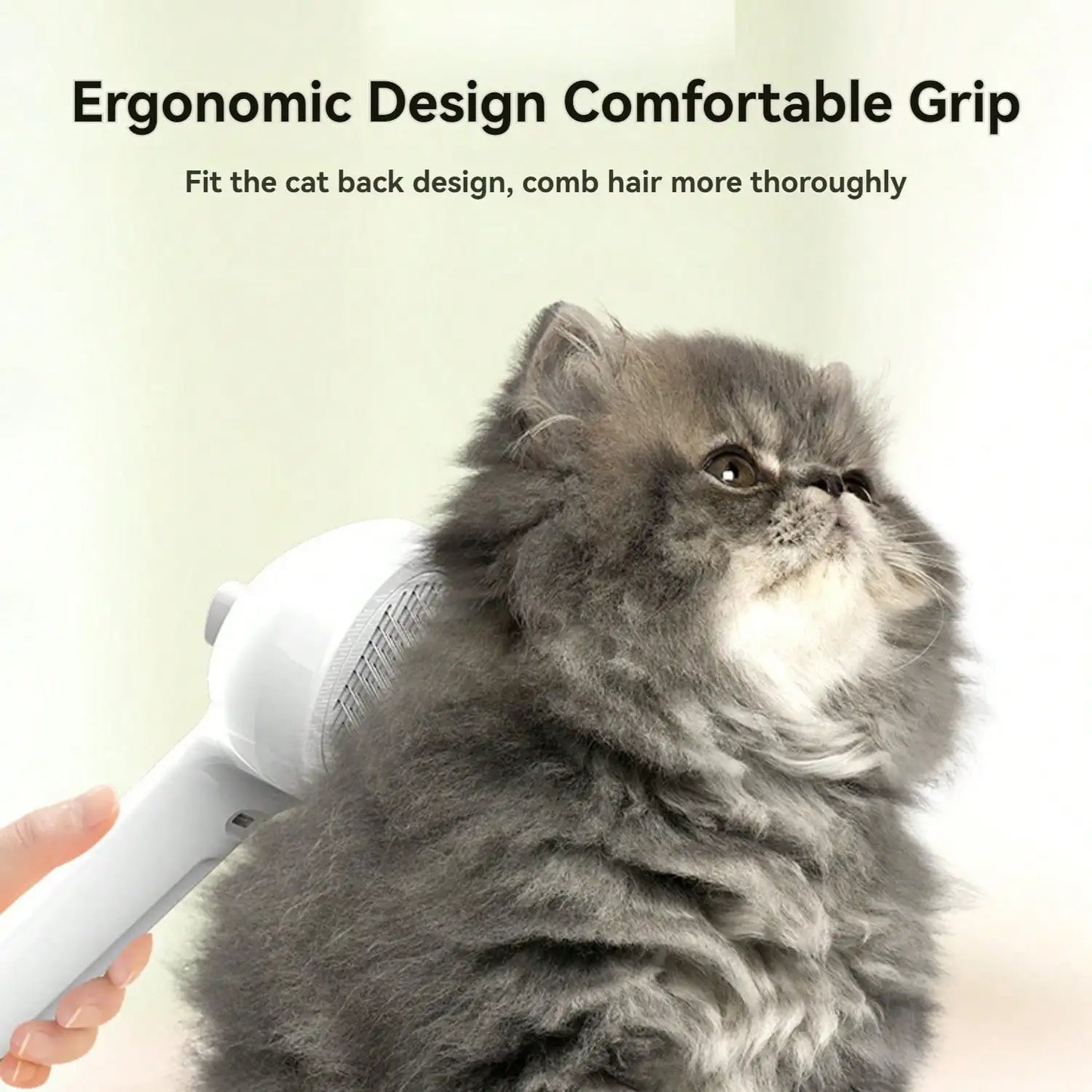 Cat Steam Brush Spray Cat Brush Water Brush for Pets