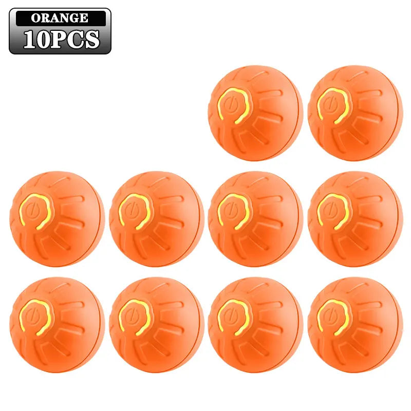 1-10PCS USB Automatic Moving Bounce Ball Suitable for Puppy Gift