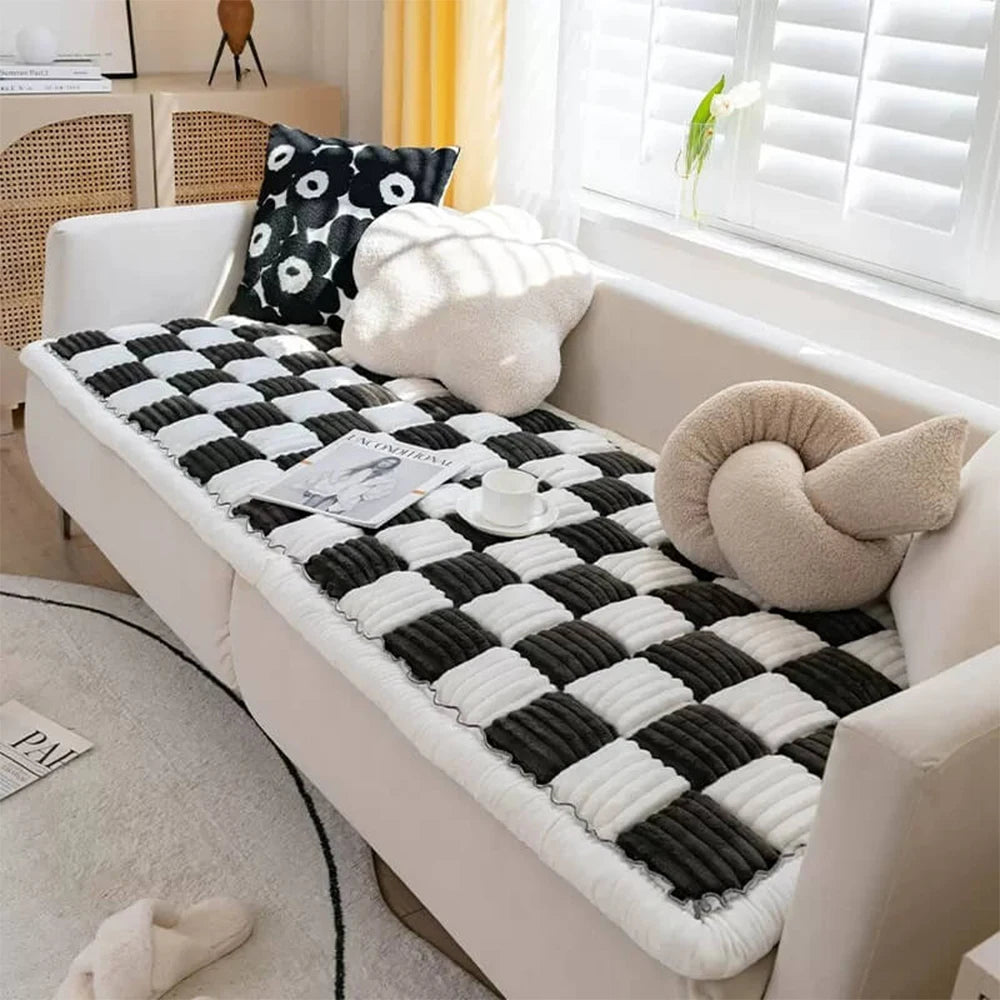 Anti-slip Washable Cushion Sofa Couch Cover Protector For Large Dogs & Cats