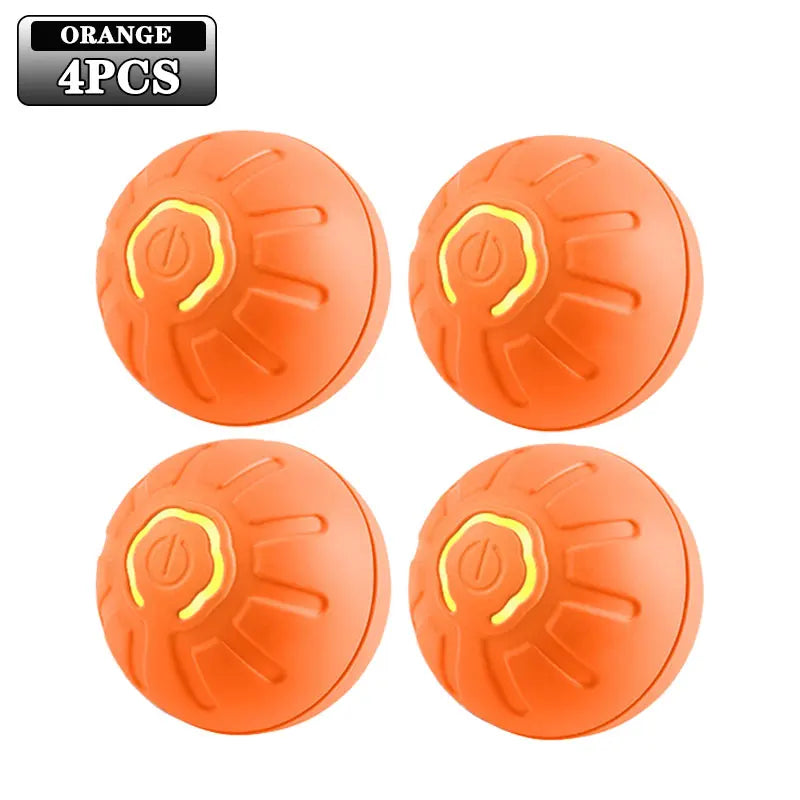 1-10PCS USB Automatic Moving Bounce Ball Suitable for Puppy Gift