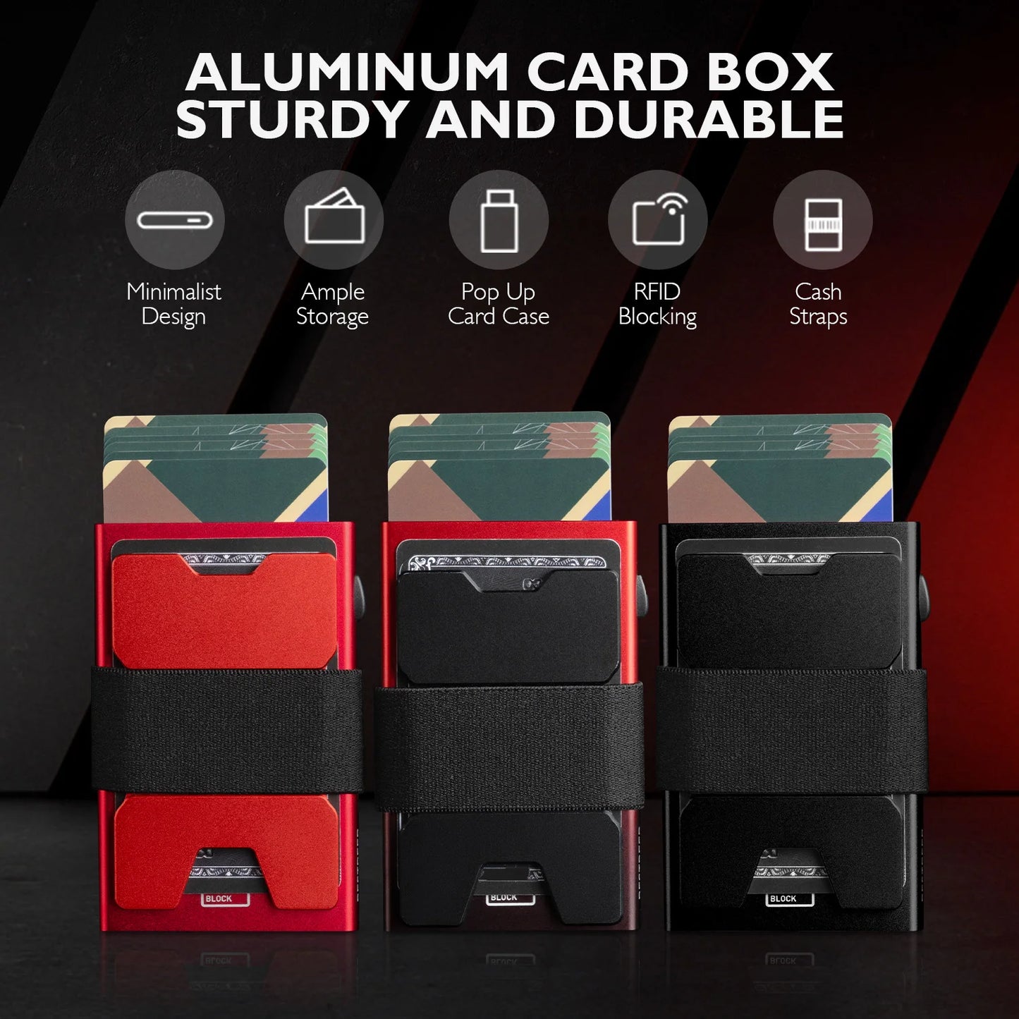 Minimalist Credit Card Holder For Men And Women (RFID Blocking )