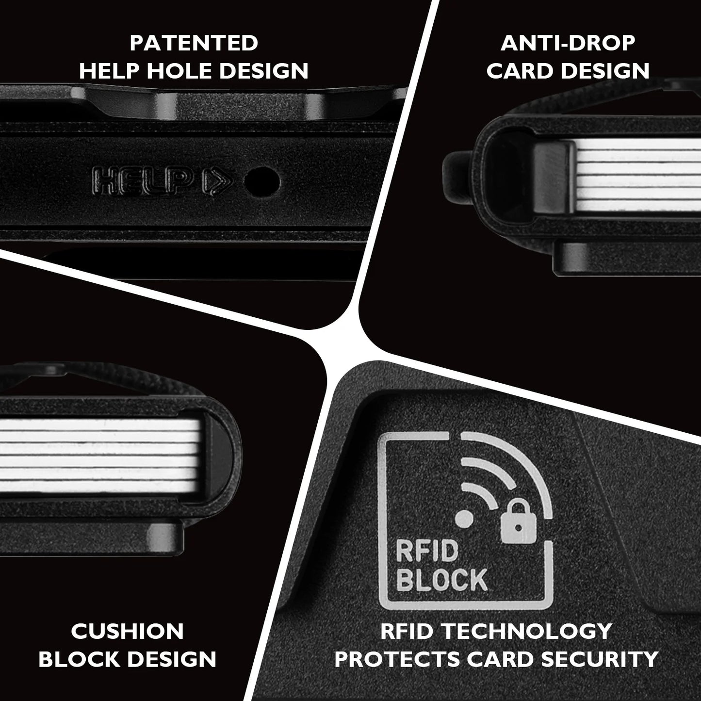 Minimalist Credit Card Holder For Men And Women (RFID Blocking )