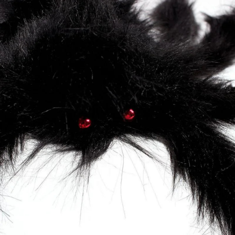 Large Hairy Spider Halloween Decor Outdoor Yard Lawn Props