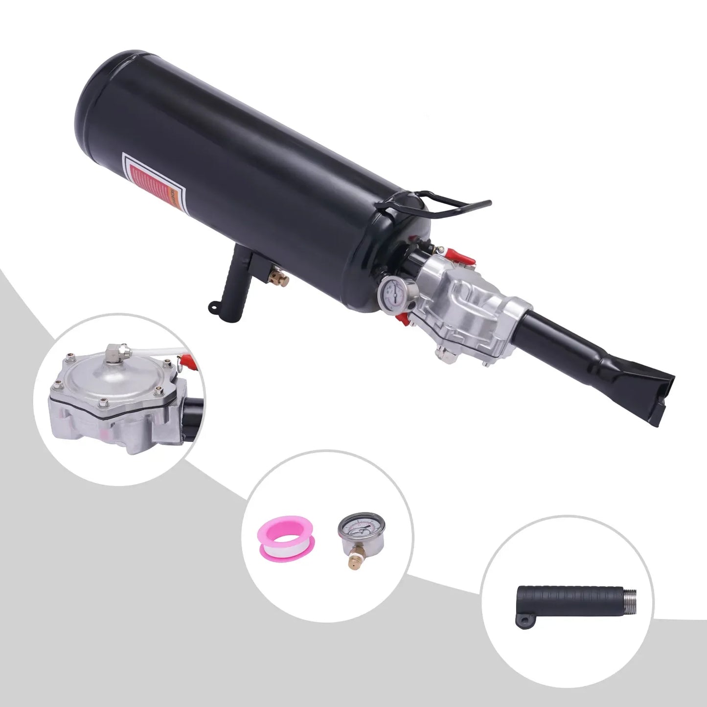 8L Air Tire Bead Seater Blaster Tank Tool 2.1Gallon Inflator