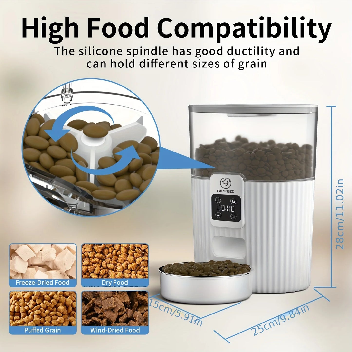 automatic feeder dog fixed feeding machine  WIFI