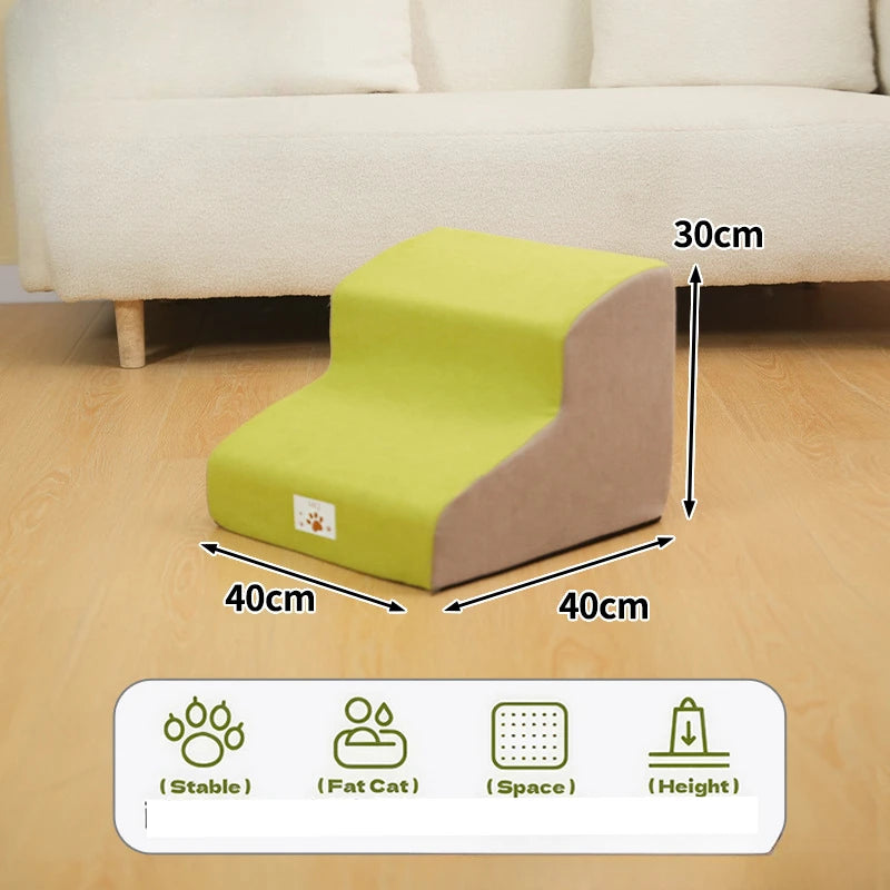 Dog/Cat Ramp Ladder Memory Foam Sponge  (Removable and Washable )