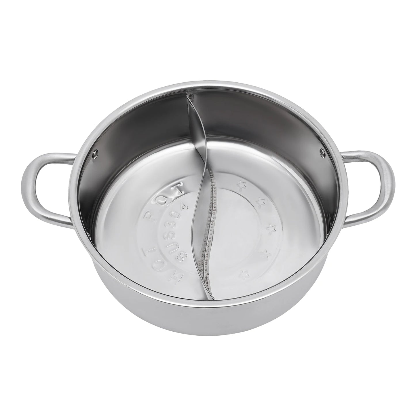 Dual Sided Nonstick Hotpot Pot