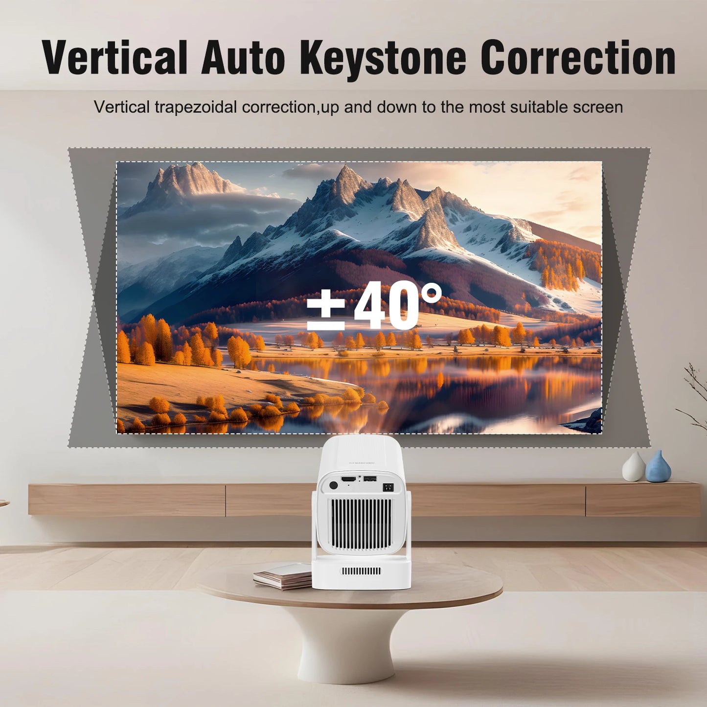 Mini Projector for Outdoor & indoor use