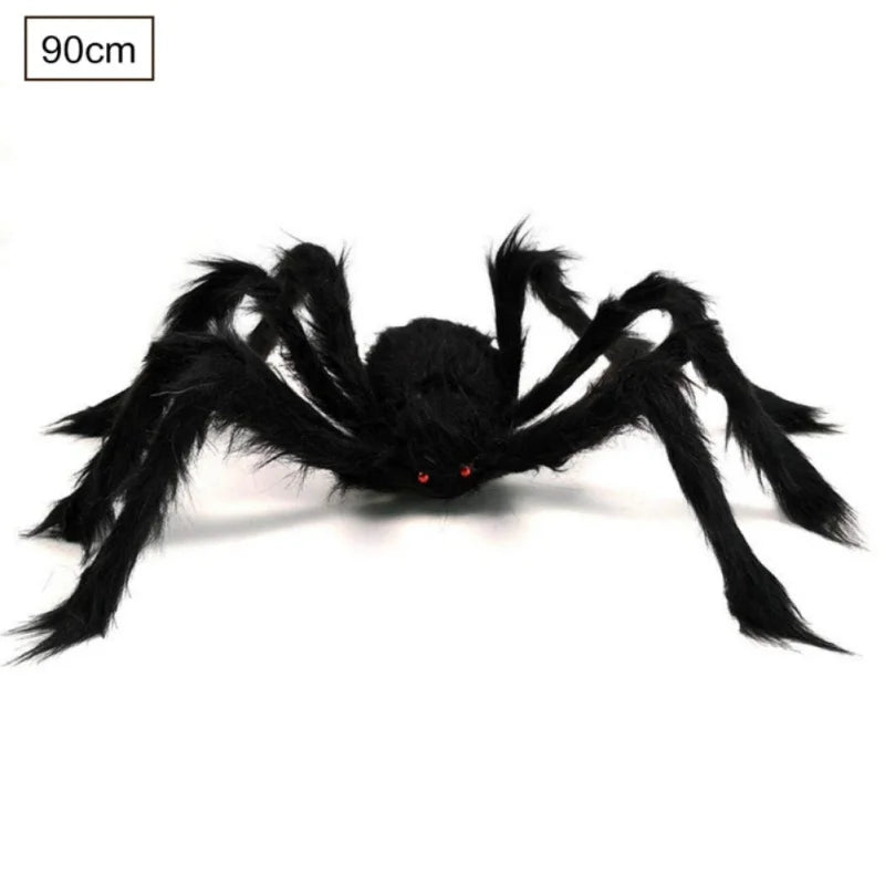 Large Hairy Spider Halloween Decor Outdoor Yard Lawn Props