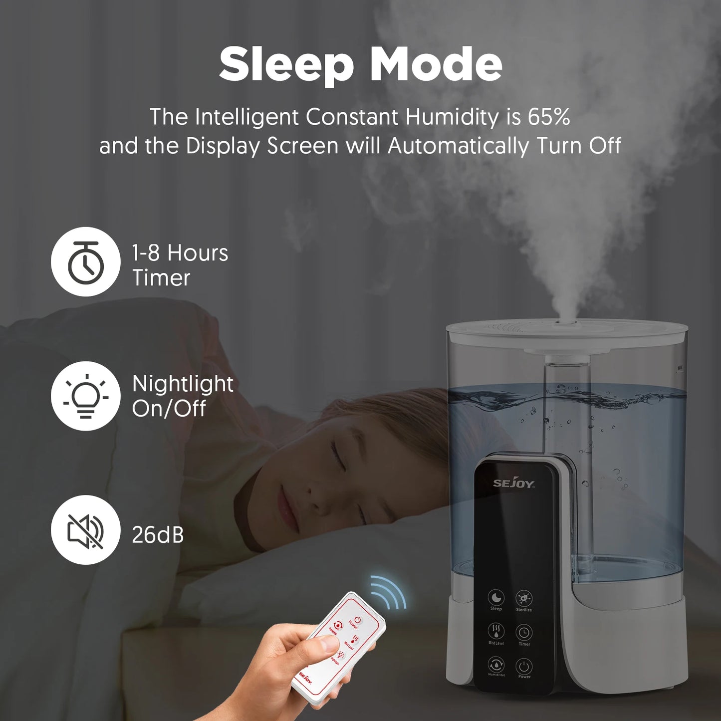 6L Perfume Air Humidifier Home with LED