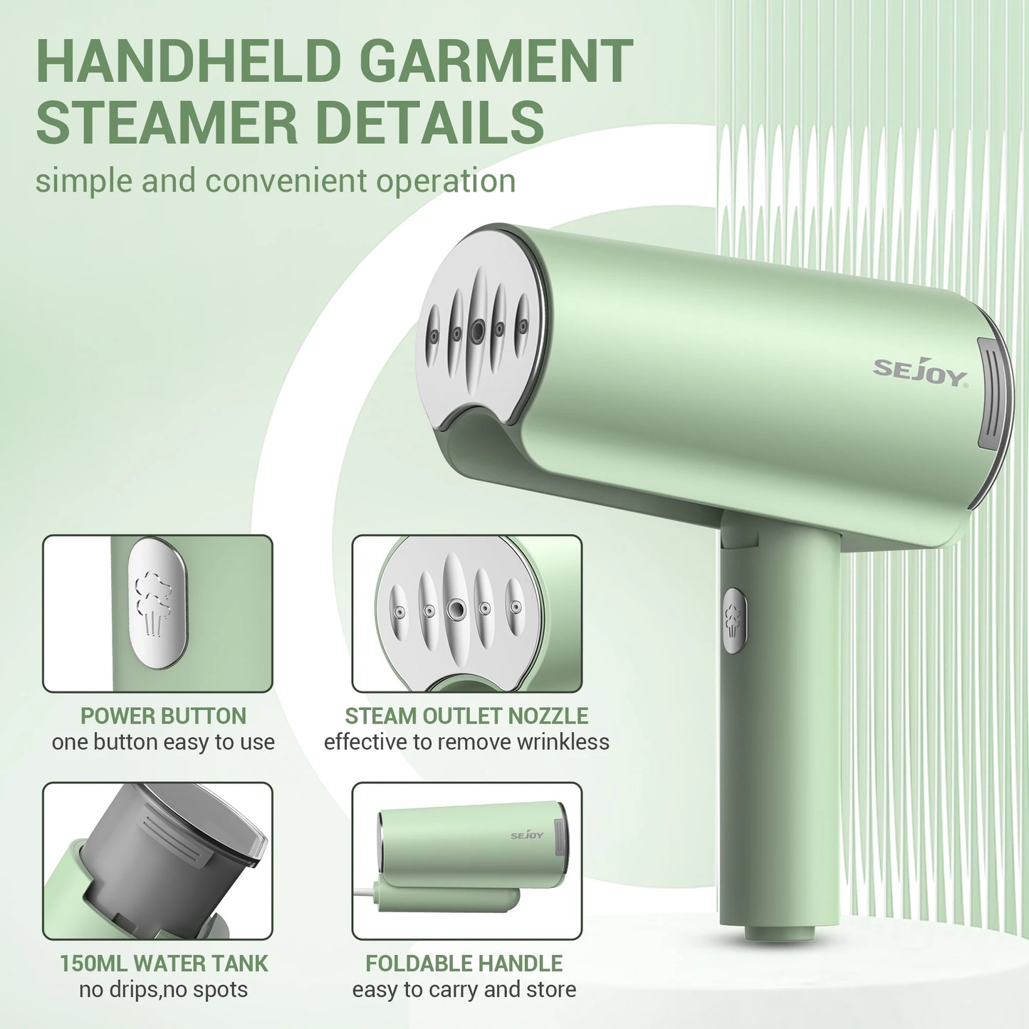 1000w Handheld Garment Steamer iron