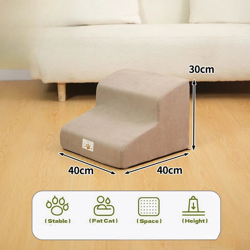 Dog/Cat Ramp Ladder Memory Foam Sponge  (Removable and Washable )