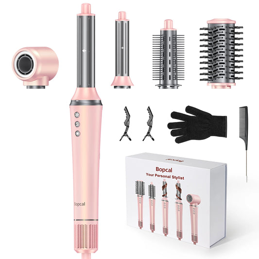 5 in 1 Hair Dryer,Multi Styling Tool,Straightener & Curler