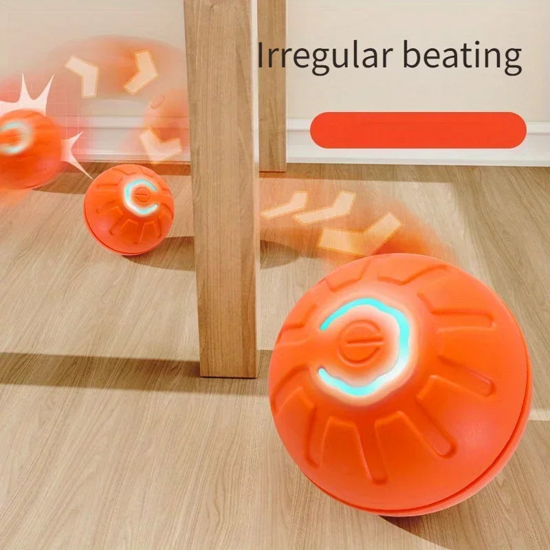 1-10PCS USB Automatic Moving Bounce Ball Suitable for Puppy Gift