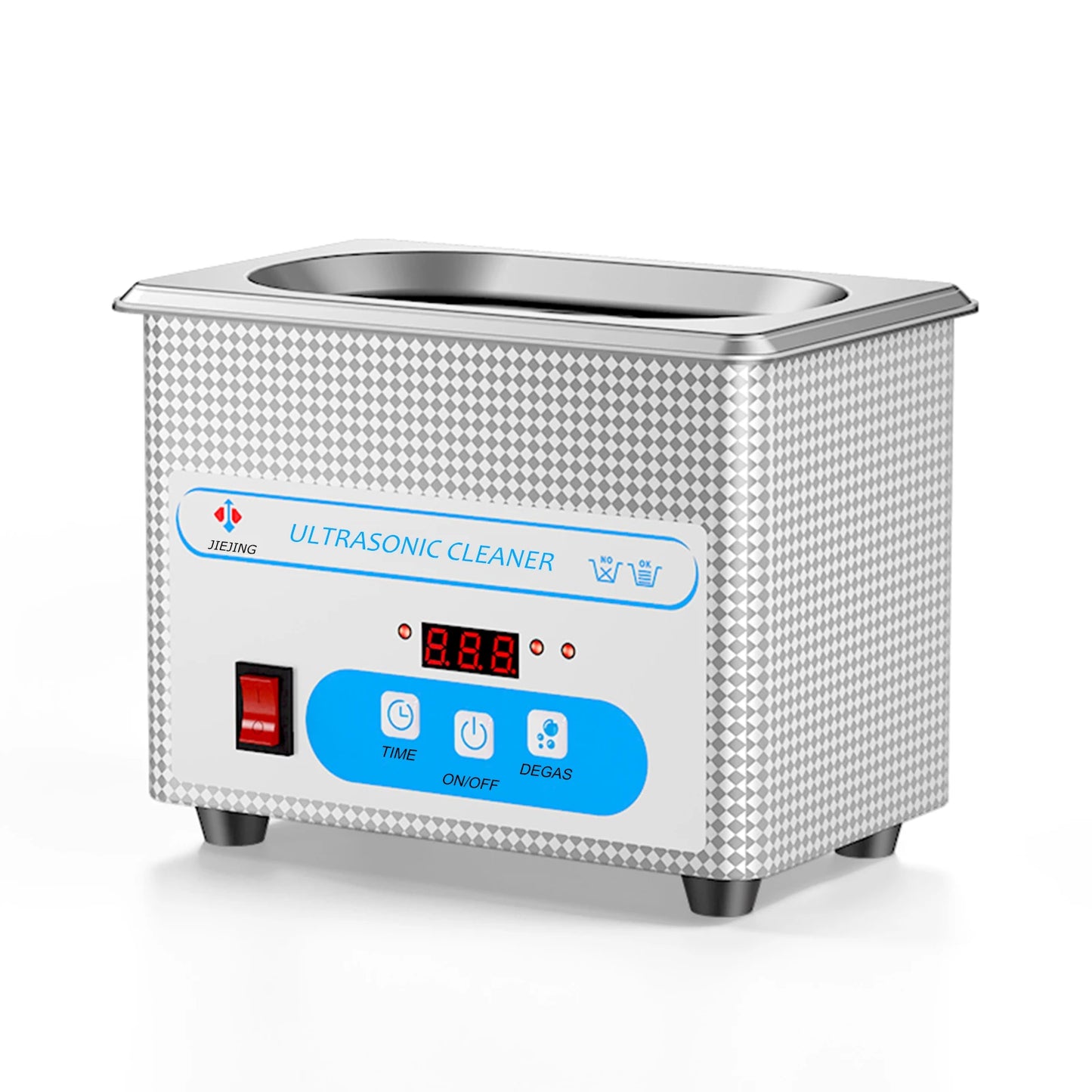 800ml Ultrasonic Cleaner 40kHz with Timer for Jewelry