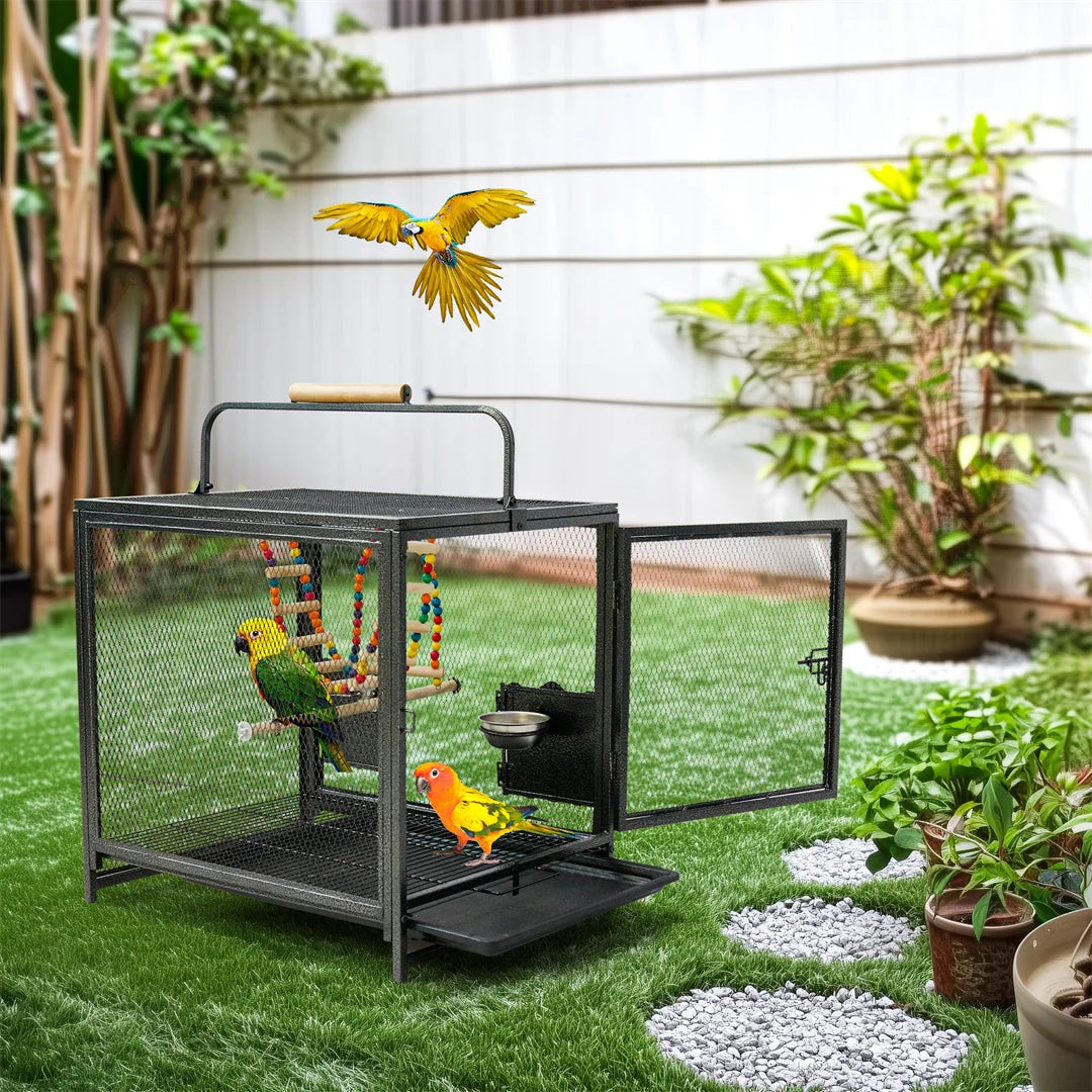 Portable Bird Cage with Hammock