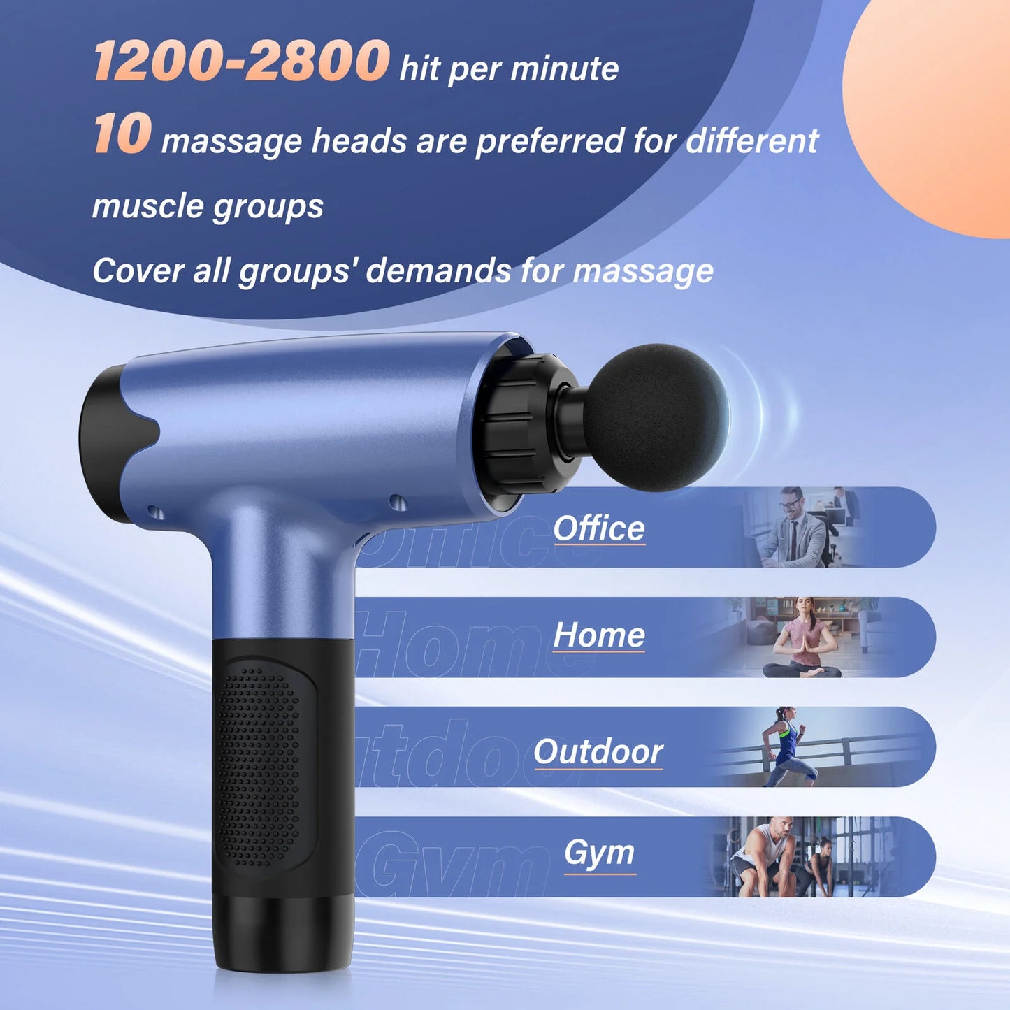 SEJOY Massage Gun 30 Speed Deep Tissue for Athletes