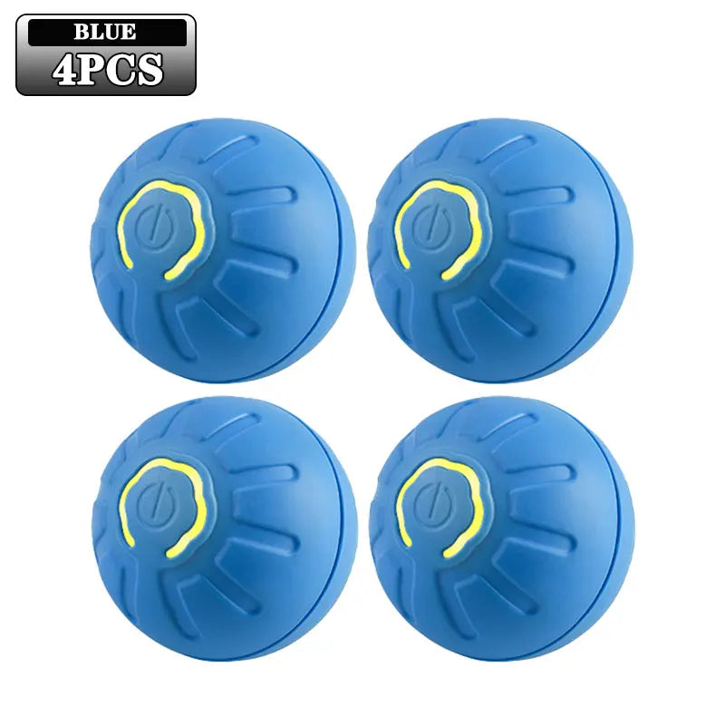 1-10PCS USB Automatic Moving Bounce Ball Suitable for Puppy Gift
