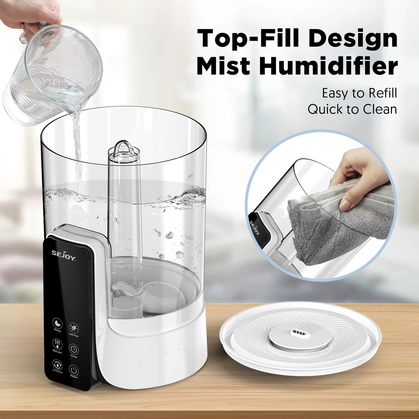 6L Perfume Air Humidifier Home with LED