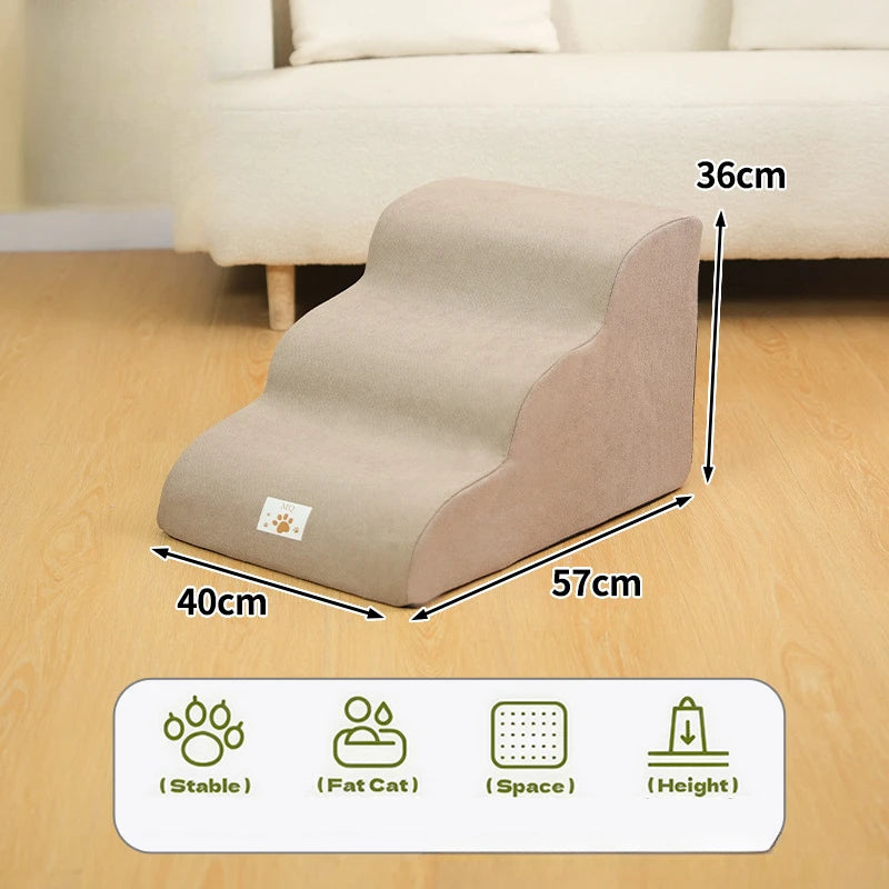 Dog/Cat Ramp Ladder Memory Foam Sponge  (Removable and Washable )