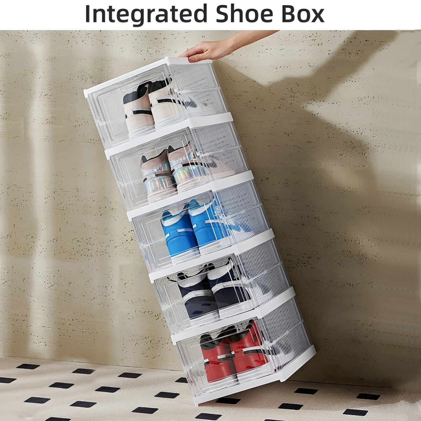 Transparent Shoes Box 6 Layers