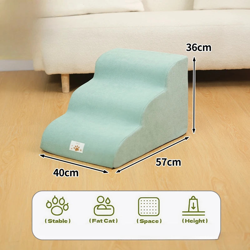 Dog/Cat Ramp Ladder Memory Foam Sponge  (Removable and Washable )