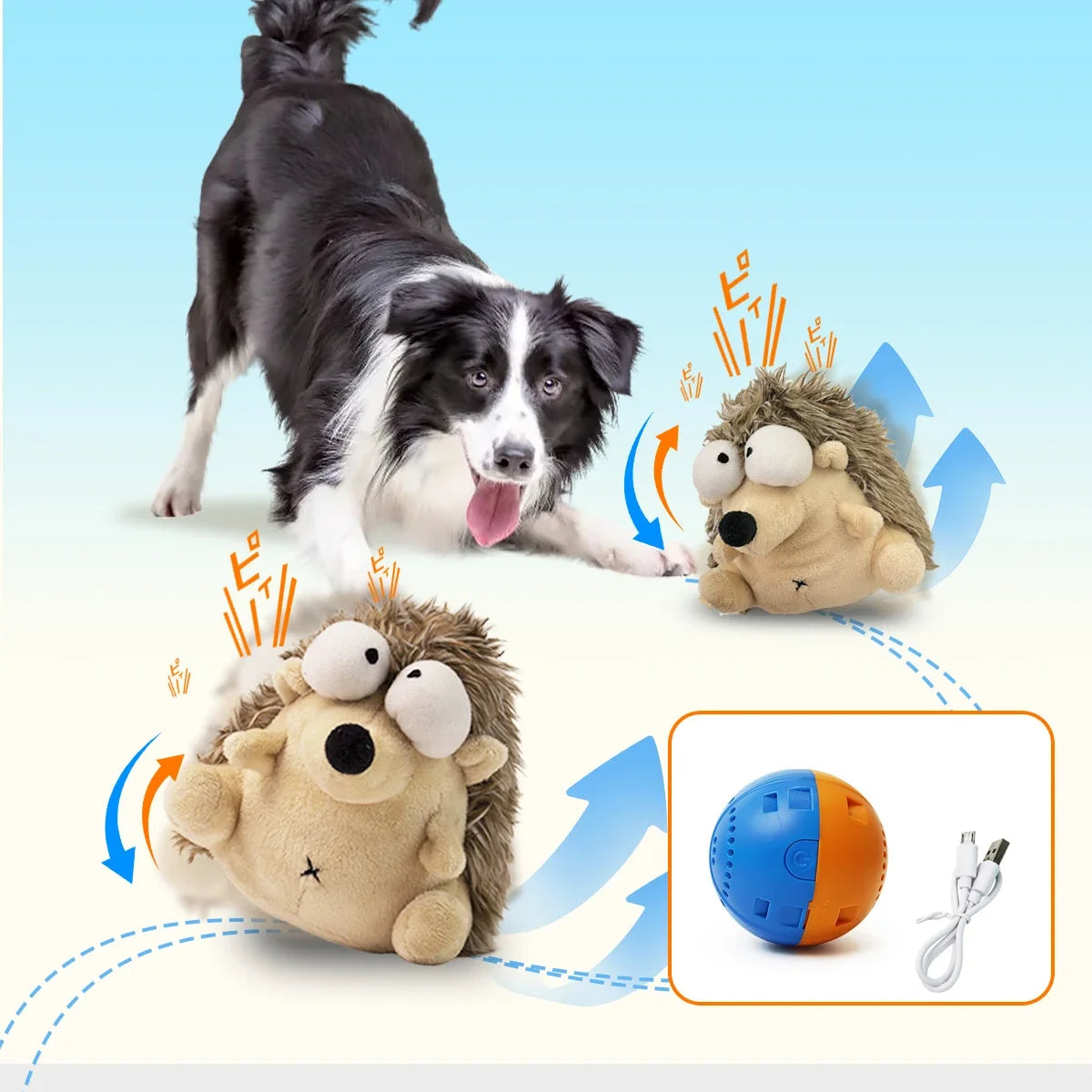 Interactive Dancing Dog plush toy