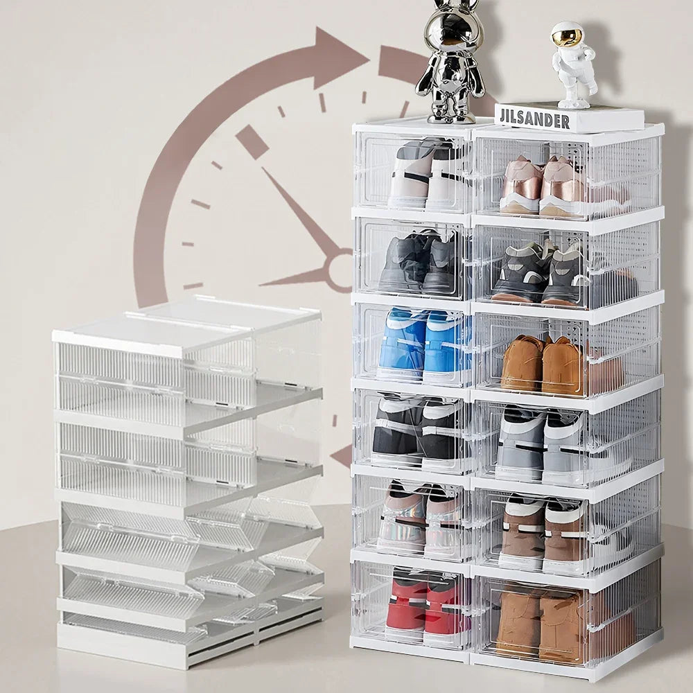 Transparent Shoes Box 6 Layers